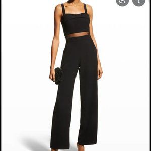 NWT Dress the Population Mason Cutout Sleeveless Jumpsuit